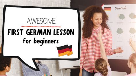 First German Lesson for A Beginner - Private German Tutor, Online French Teacher Qualified EFL Tutor