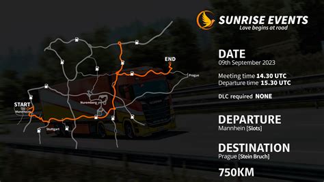 SunRise Events | Love Begins At Road — Event — TruckersMP