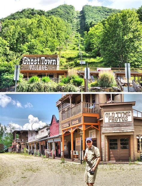 Take a 2017 photo tour of the abandoned Ghost Town in the Sky Park in Maggie Valley - a mo… in ...