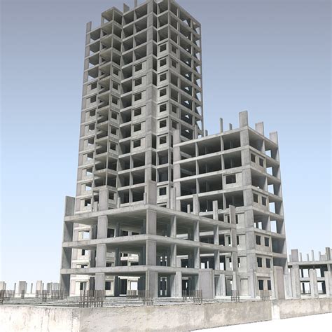 building construction 3d model