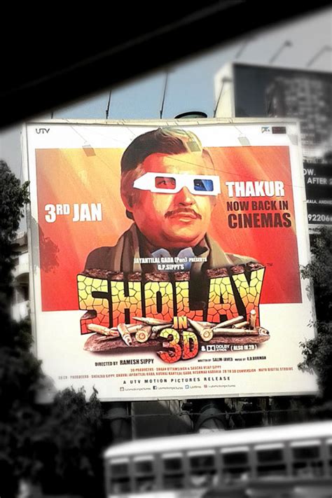 sholay 3d solo posters on Behance