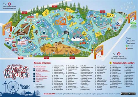 Hyde Park Winter Wonderland Map Terminal Map | Images and Photos finder