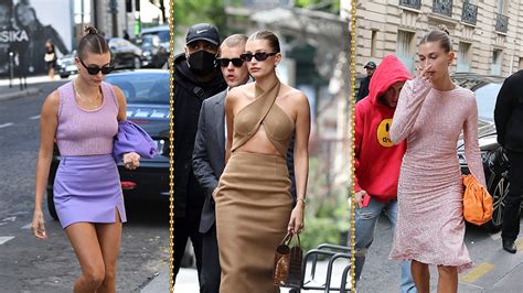 Hailey Bieber’s Paris Street Style: See All Her Chic Outfits Here ...