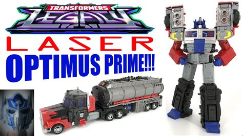 Transformers Legacy - Laser Optimus Prime Review