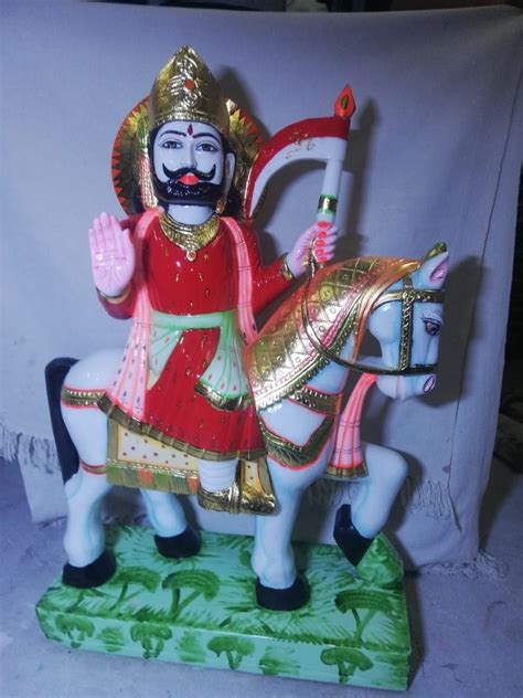 Jaharveer Baba Marble Statue, For Temple, Indoor at Rs 4000 in Alwar