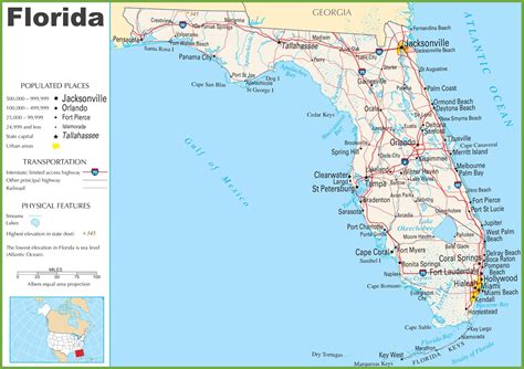 New Smyrna Beach Location On The U.s. Map - New Smyrna Beach Florida Map | Printable Maps