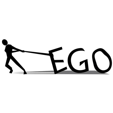 Man and ego | Free SVG