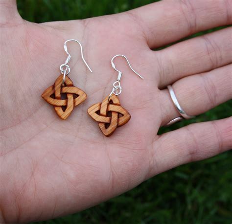 celtic love knot earrings