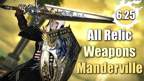 All NEW Endwalker Relic Weapons | Patch 6.25 | 1st Stage - Manderville ...