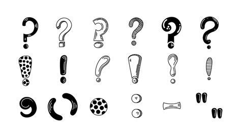 Punctuation marks icons. Set of black double symbols for citation, chat ...