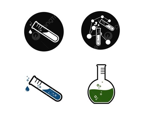 Laboratory Design Vector Hd Images, Laboratory Icon Logo Vector Illustration Design Template ...