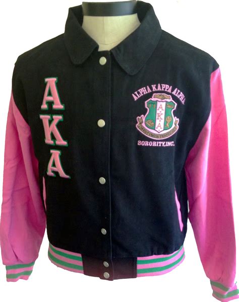 Buffalo Dallas Alpha Kappa Alpha 2-Tone Ladies Letterman Twill Jacket | The Cultural Exchange ...