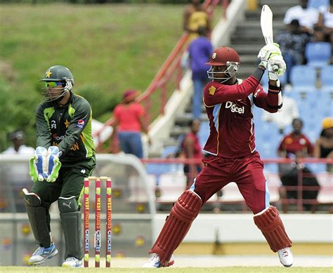 Marlon Samuels goes for the cut | ESPNcricinfo.com