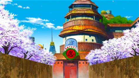 Konoha Village Background