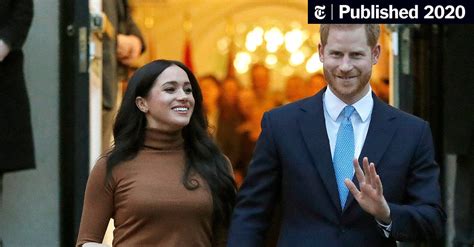 For Harry and Meghan, No More ‘Royal’ in Their Brand - The New York Times