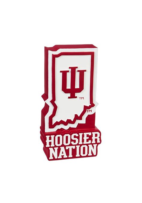 Indiana Hoosiers Team Mascot Garden Statue | Team mascots, Indiana ...