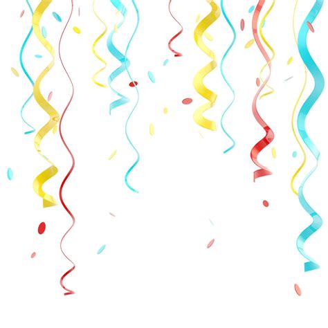 Confetti Stock photography Serpentine streamer Party - Vector ribbon ...