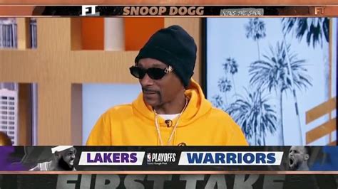 Snoop Dogg Predicted How The Lakers-Warriors Game Would End