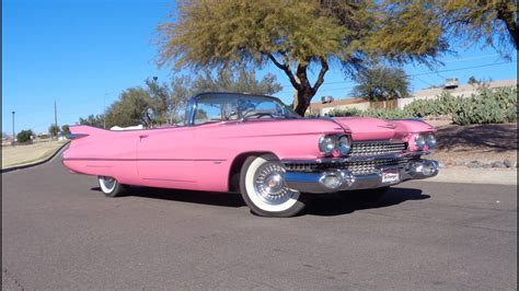 1959 Cadillac Series 62 Convertible in Pink & Ride on My Car Story with ...