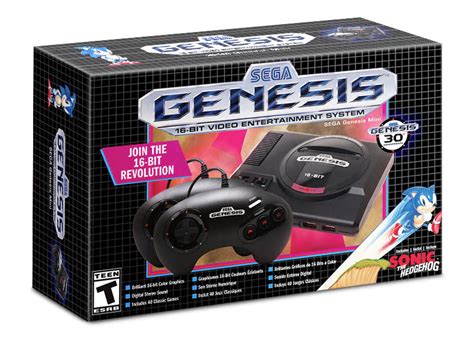 The Sega Genesis Mini/Mega Drive Mini console finally gets an official ...