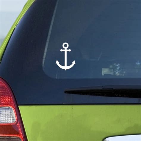 Anchor Vinyl Decal Sticker Anchor Decal Laptop Sticker 15x4cm-in Stickers from Toys & Hobbies on ...