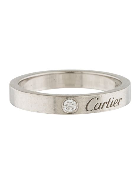 Cartier C de Cartier Wedding Band - Rings - CRT32355 | The RealReal