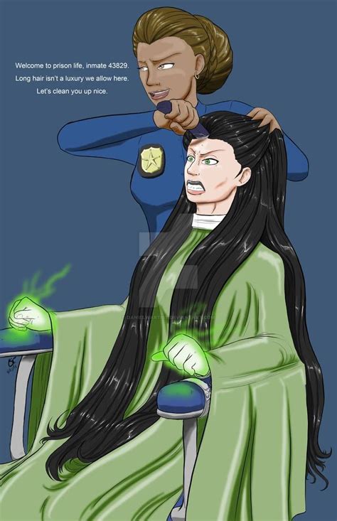 Shego's Prison Buzzcut by danielwartist | Anime haircut, Cartoon hair, Female mohawk