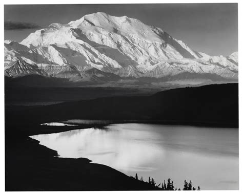 ANSEL ADAMS (1902–1984), Mount McKinley and Wonder Lake, Denali National Park, Alaska, 1947 ...