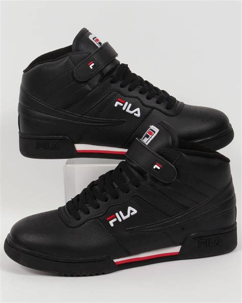 Fila Vintage F-13 Trainers Black,high tops,shoes,basketball