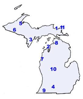 Indian Reservations In Michigan Map - Table Rock Lake Map