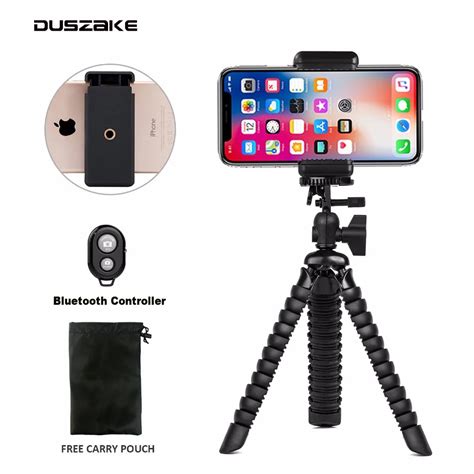 DUSZAKE DP1 Camera Mini Tripod For Phone Stand Gorillapod For iPhone ...