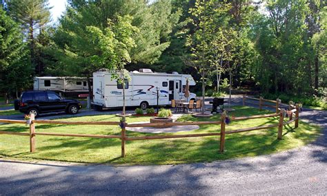 Beautiful new RV Patio site at the Quechee/Pine Valley KOA Holiday Tent Camping, Campsite, White ...