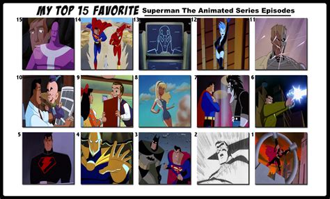 Top 15 Favorite Superman TAS Episodes by FlameKnight219 on DeviantArt