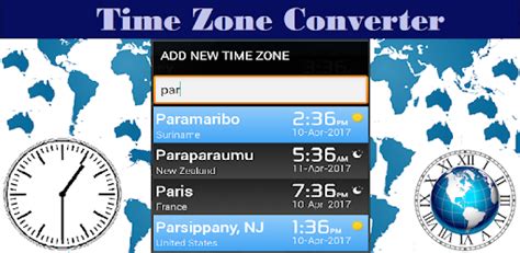 Time Zone Converter - World Time Zones Clock - Apps on Google Play