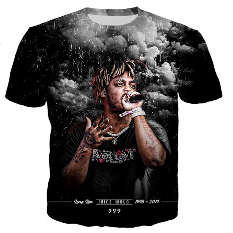 New Rapper Juice Wrld R.I.P 3D Printed T Shirt | Juice Wrld Store