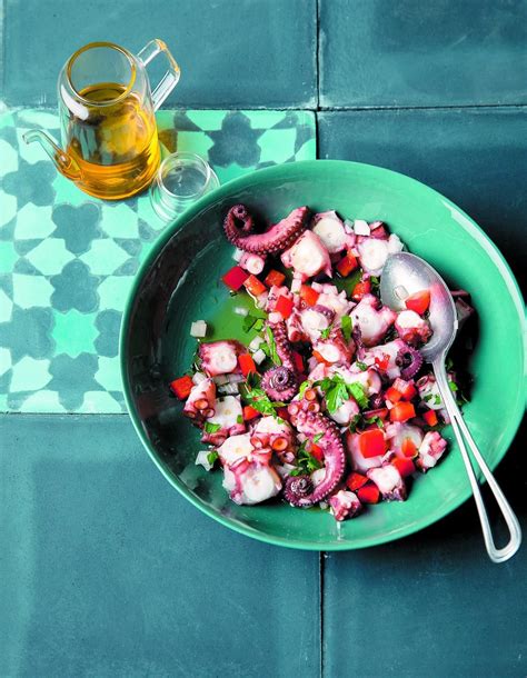 Salade de poulpe au poivron pour 4 personnes - Recettes - Elle à Table | Recette | Salade de ...