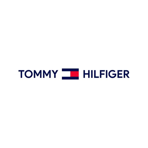 Tommy Hilfiger Editorial Symbol Logo Red And Blue With Name Clothes ...