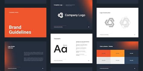 Branding Guidline Images - Free Download on Freepik