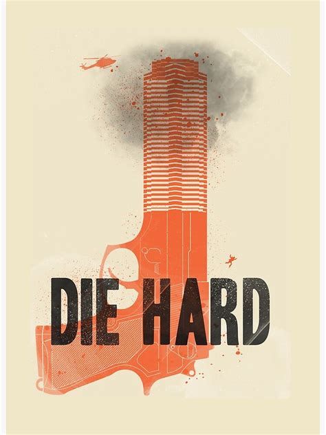 Art Posters Die Hard Bruce Willis Classic Movie Large CANVAS Art Print Gift A0 A1 A2 A3 A4 Art