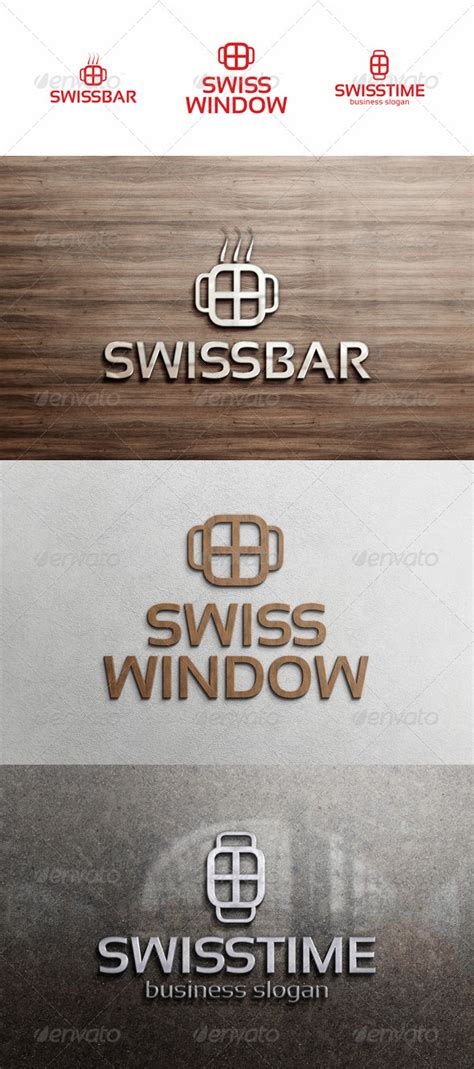 Swiss Cross Logo | GraphicRiver