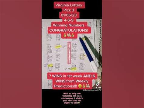 Winning Predictions for Winning Virginia Lottery Pick 3 Numbers ...