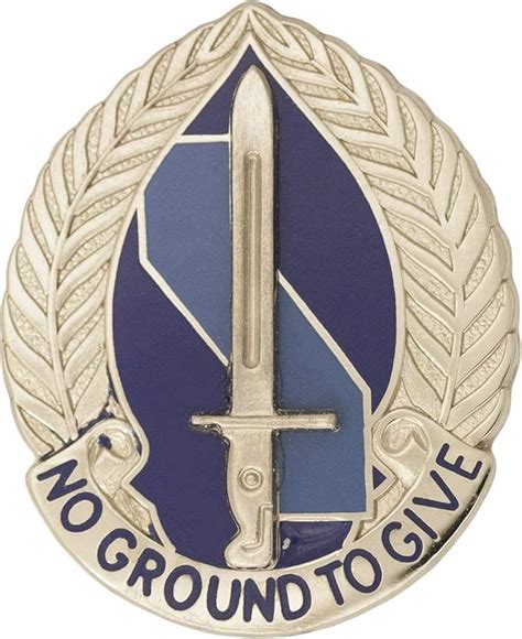 Amazon.com: 193rd Infantry Brigade Unit Crest (No Ground To Give): Clothing