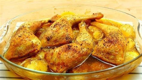 Los mejores muslos de pollo al horno con patatas ¡Jugosos y deliciosos! | MUI Recetas