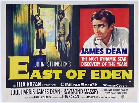 EAST OF EDEN (1955) Original James Vintage Film Movie UK Quad Poster ...