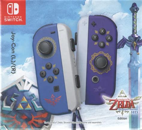 NINTENDO SWITCH JOY-CON The Legend of Zelda Skyward Sword Edition Japan ...