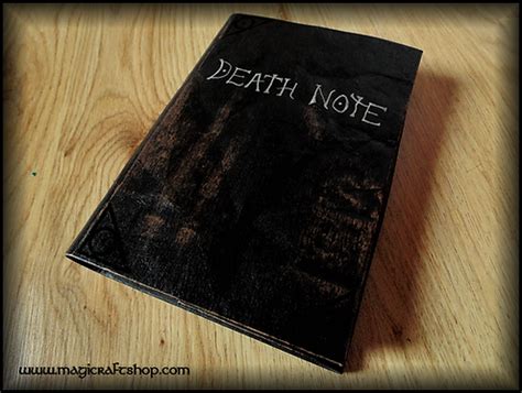 Death Note Book Movie Replica with original rules printed on ivorypages | magicraftshop