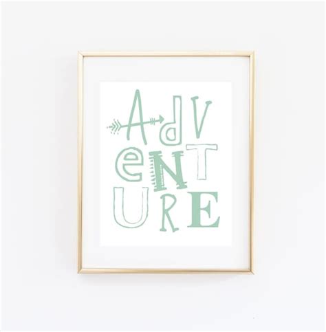 Adventure Nursery Wall Art Instant Download by INVITEDbyAudriana