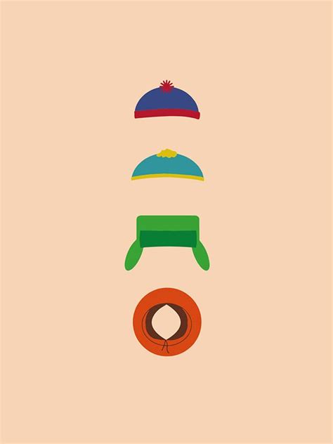 South Park - Minimalist TV Show Posters on Behance | South park poster, South park, South park ...