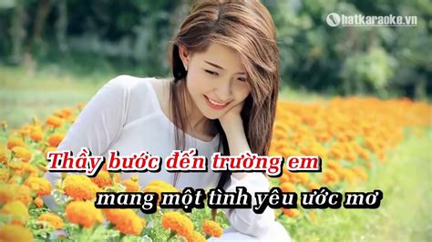 Mái Trường Mến Yêu - Karaoke Beat - YouTube