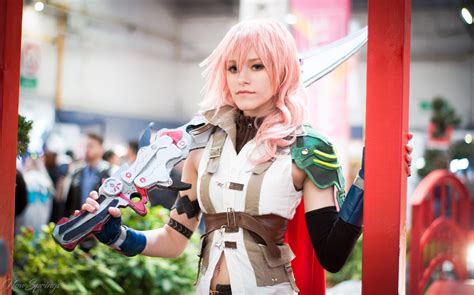 Lightning Final Fantasy XIII Cosplay by NowSprings on DeviantArt